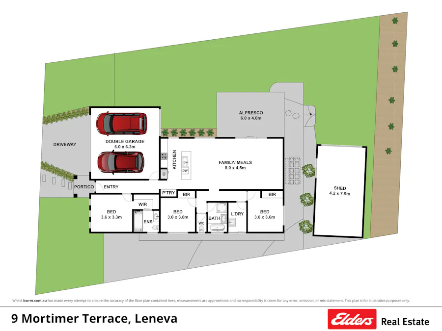 9 Mortimer Terrace, Leneva, VIC, 3691 - Floorplan 1