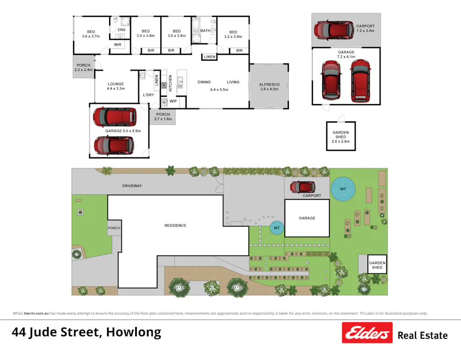 44 Jude Street, Howlong, NSW, 2643 - Floorplan 1