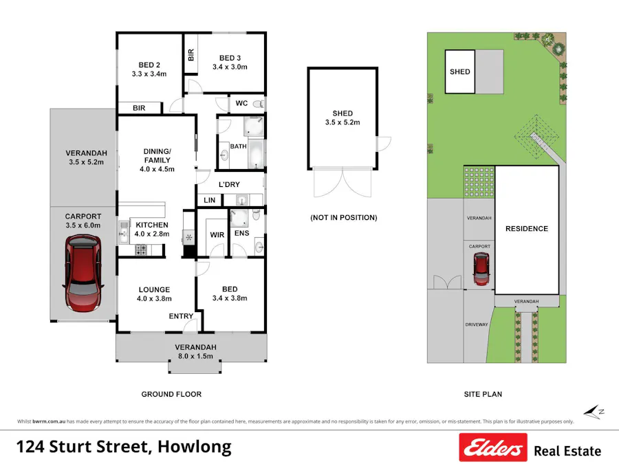 124 Sturt Street, Howlong, NSW, 2643 - Floorplan 1