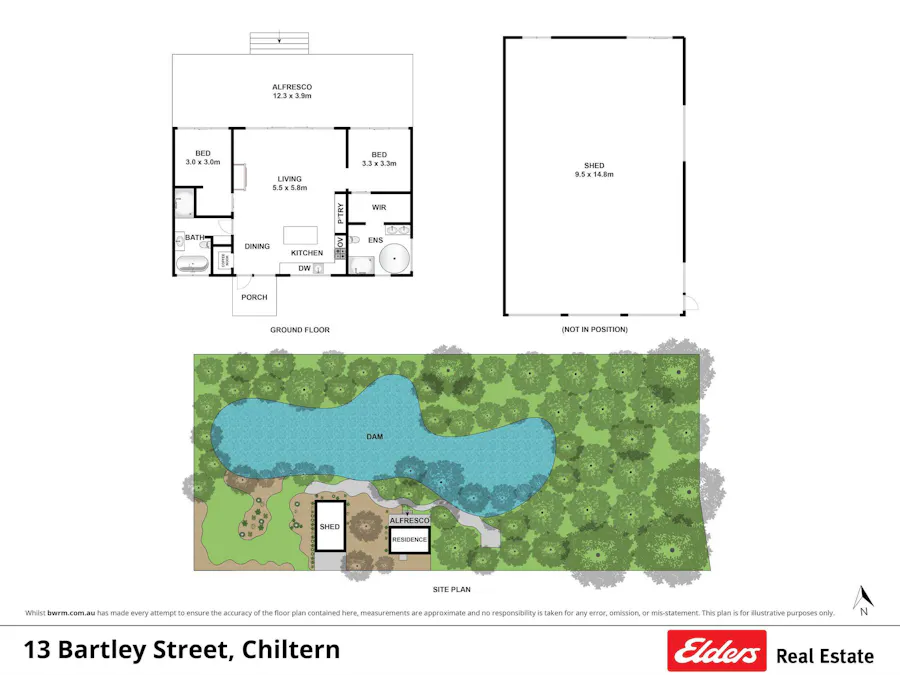 13 Bartley Street, Chiltern, VIC, 3683 - Floorplan 1