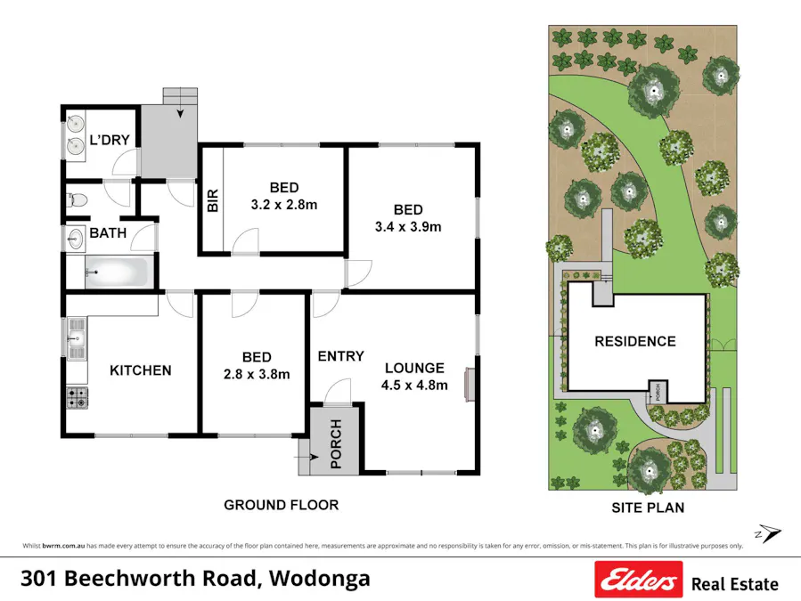 301 Beechworth Road, Wodonga, VIC, 3690 - Floorplan 1