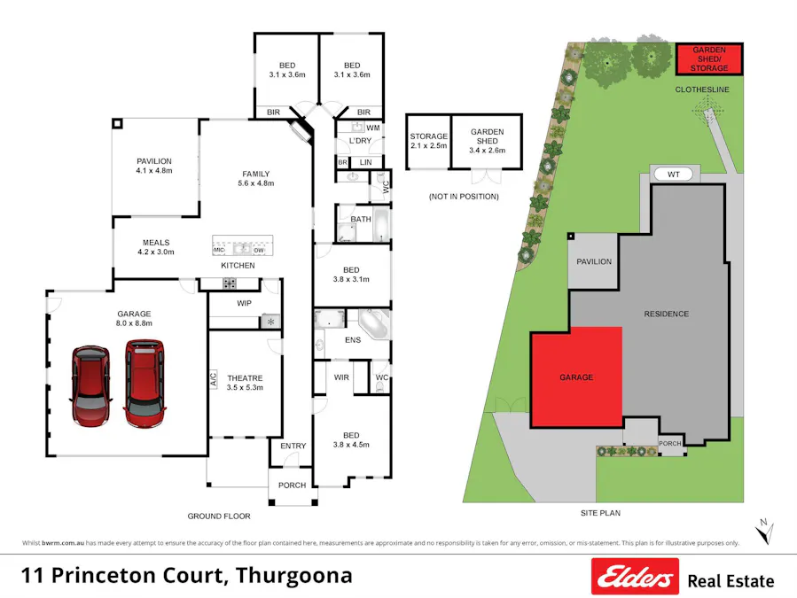 11 Princeton Court, Thurgoona, NSW, 2640 - Floorplan 1