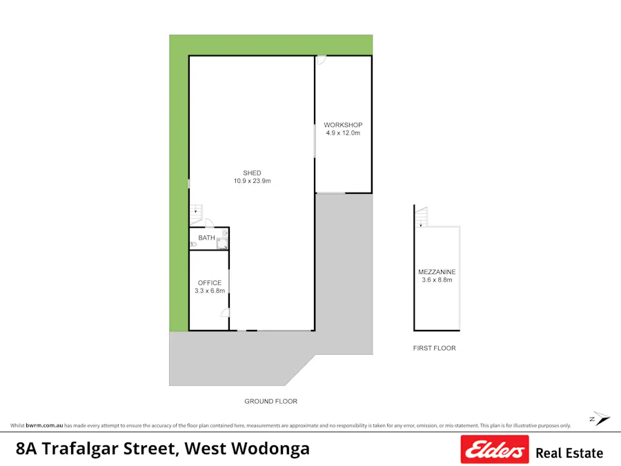 8A Trafalgar Street, West Wodonga, VIC, 3690 - Floorplan 1