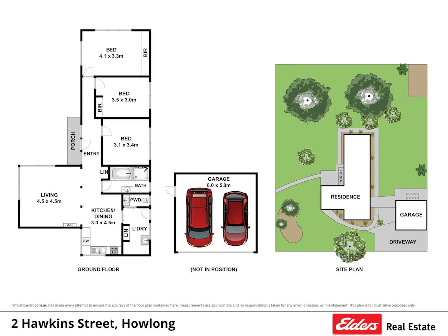 2 Hawkins Street, Howlong, NSW, 2643 - Floorplan 1