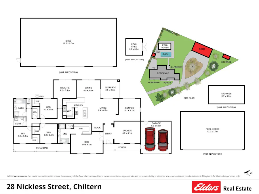 28 Nickless Street, Chiltern, VIC, 3683 - Floorplan 1