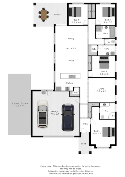 50 Whistler Concourse, Bandiana, VIC, 3691 - Floorplan 1