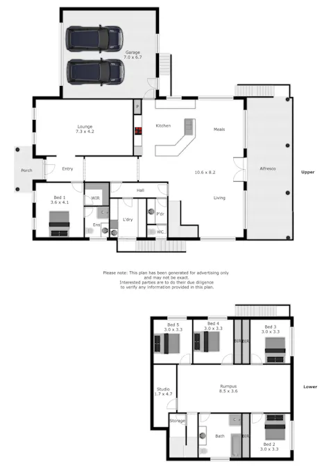 20 Jevington Drive, Wodonga, VIC, 3690 - Floorplan 1