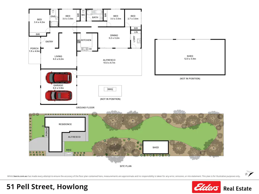 51 Pell Street, Howlong, NSW, 2643 - Floorplan 1
