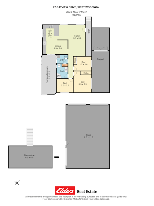 22 Gayview Drive, Wodonga, VIC, 3690 - Floorplan 1