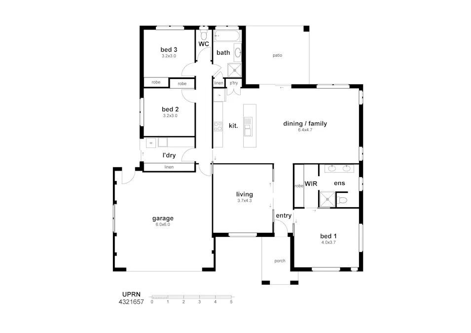 Wodonga, VIC, 3690 - Floorplan 1