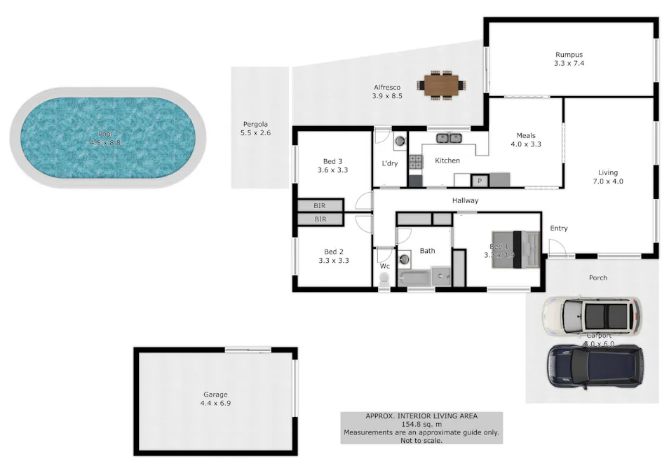 9 Marshall Street, Wodonga, VIC, 3690 - Floorplan 1