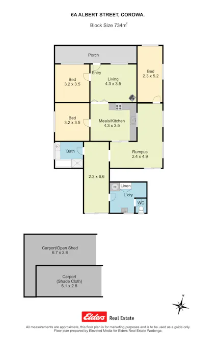 6a Albert Street, Corowa, NSW, 2646 - Floorplan 1