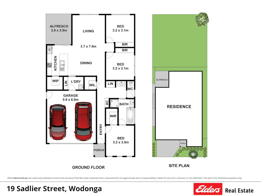 19 Sadlier Street, Wodonga, VIC, 3690 - Floorplan 1
