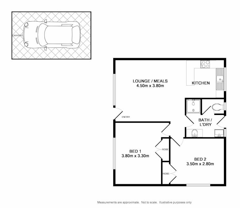 1/10 Marie Drive, Wodonga, VIC, 3690 - Floorplan 1