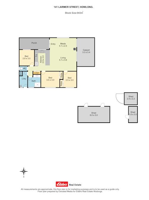 141 Larmer Street, Howlong, NSW, 2643 - Floorplan 1