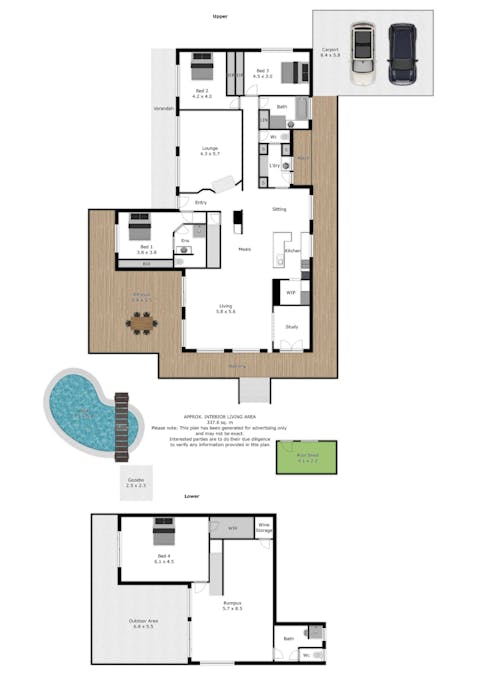 1055 Table Top Road, Table Top, NSW, 2640 - Floorplan 1