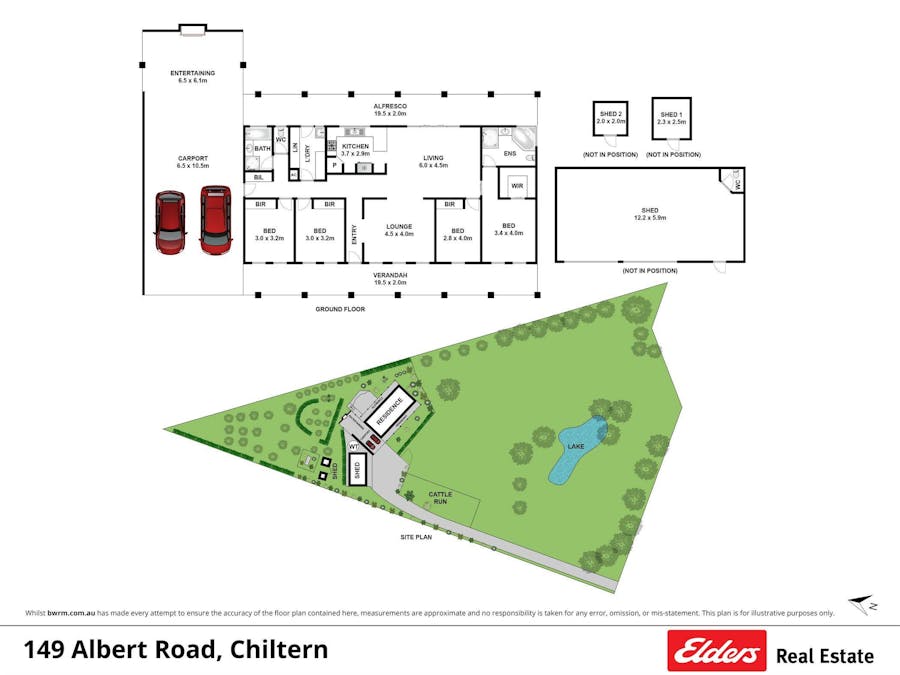 149 Albert Road, Chiltern, VIC, 3683 - Floorplan 1