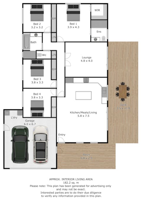223 High Street, Rutherglen, VIC, 3685 - Floorplan 1