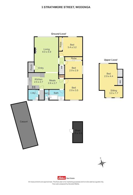 3 Strathmore Street, Wodonga, VIC, 3690 - Floorplan 1