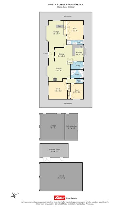 2 White Street, Barnawartha, VIC, 3688 - Floorplan 1