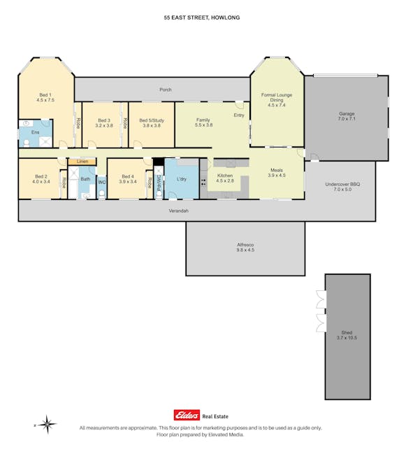 55 East Street, Howlong, NSW, 2643 - Floorplan 1