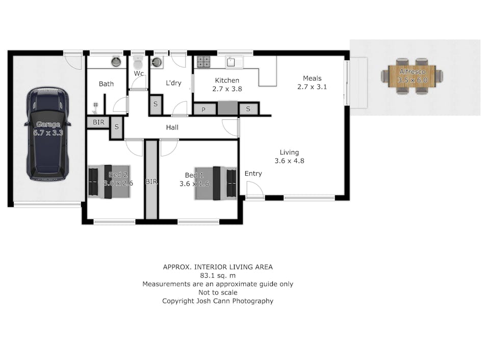 2/16 Griffith Street, Wodonga, VIC, 3690 - Floorplan 1