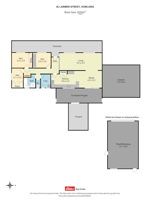 36 Larmer Street, Howlong, NSW, 2643 - Floorplan 1
