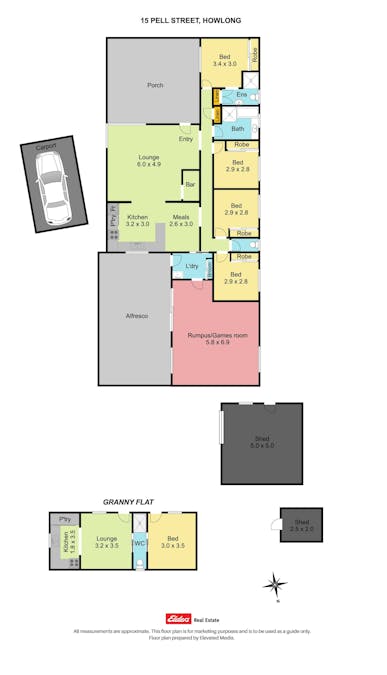 15 Pell Street, Howlong, NSW, 2643 - Floorplan 1
