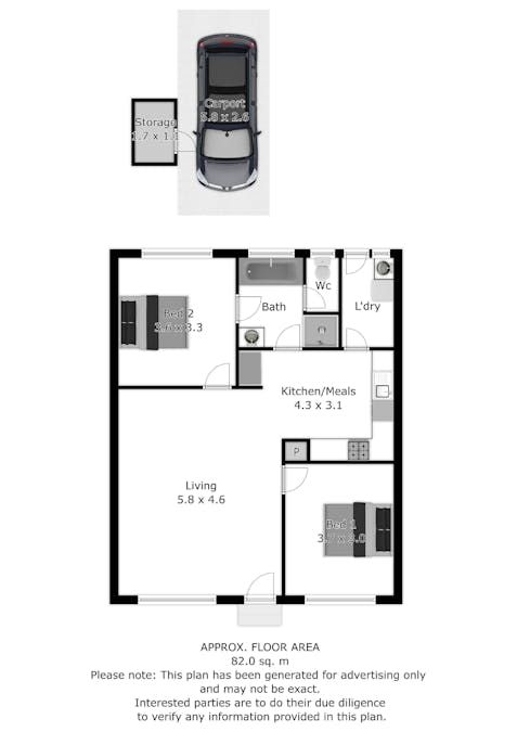 3/607 Prune Street, Lavington, NSW, 2641 - Floorplan 1