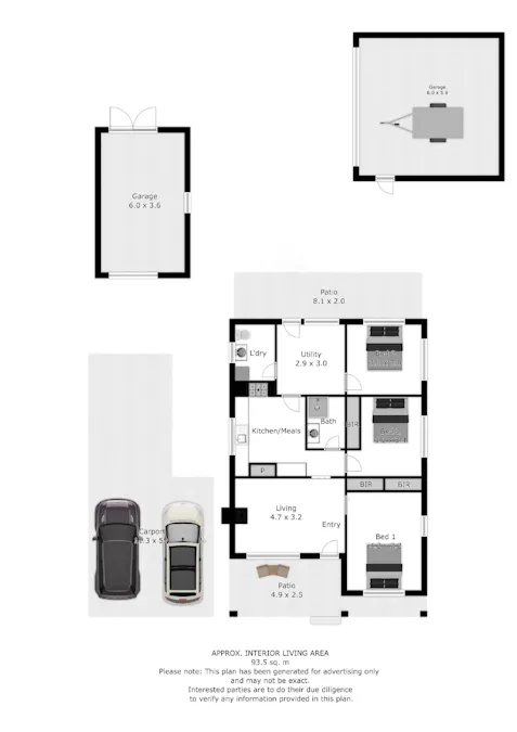 14 Burnley Street, Wodonga, VIC, 3690 - Floorplan 1