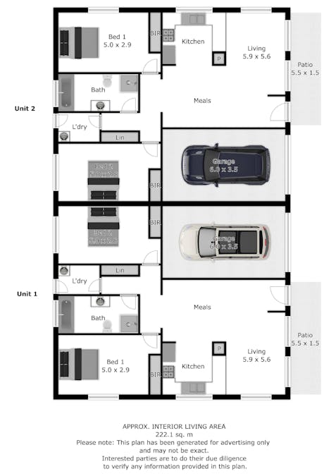 1&2/1 Kambora Court, Lavington, NSW, 2641 - Floorplan 1