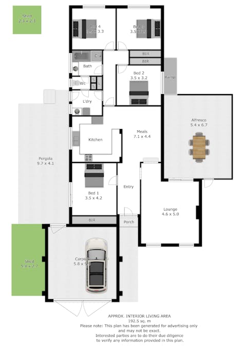 5 Zeinert Street, Wodonga, VIC, 3690 - Floorplan 1
