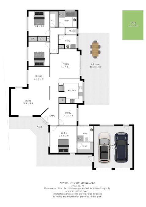 2 Balmoral Drive, Wodonga, VIC, 3690 - Floorplan 1