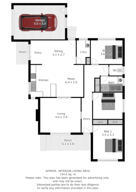 1/31 Wilson Street, Wodonga, VIC, 3690 - Floorplan 1