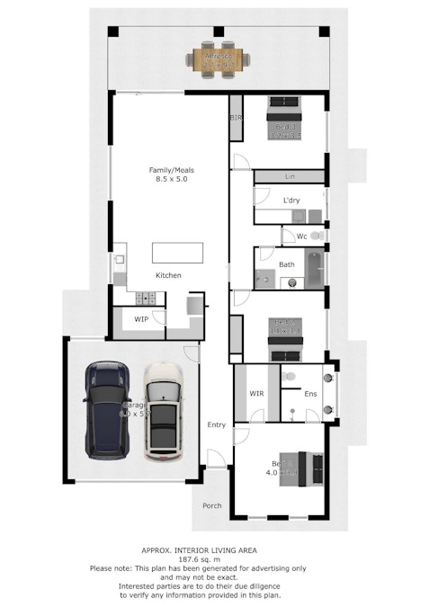 60 Ledbury Circuit, Wodonga, VIC, 3690 - Floorplan 1