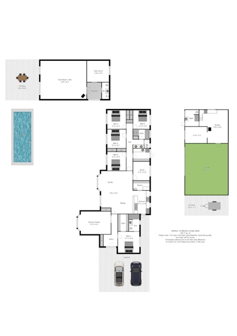 4 Crystal Creek Lane, Yackandandah, VIC, 3749 - Floorplan 1