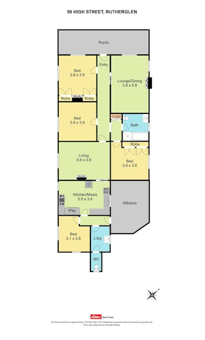 98  High Street, Rutherglen, VIC, 3685 - Floorplan 1