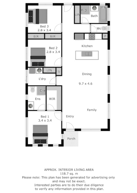 1795 Wodonga Yackandandah Road, Yackandandah, VIC, 3749 - Floorplan 1