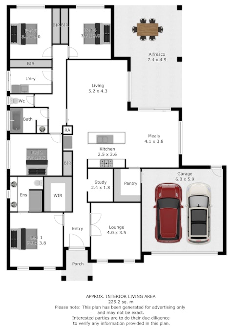 8 Ridley Avenue, Leneva, VIC, 3691 - Floorplan 1