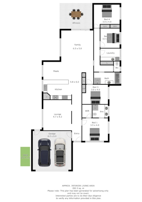 47 Nordsvan Drive, Wodonga, VIC, 3690 - Floorplan 1