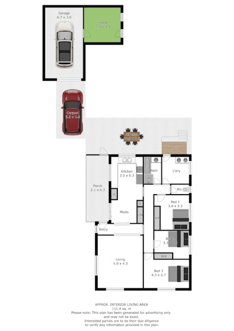 119 Huons Hill Road, Wodonga, VIC, 3690 - Floorplan 1