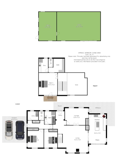 3701 Myrtleford-Yackandandah Road, Yackandandah, VIC, 3749 - Floorplan 1