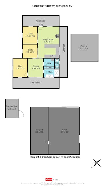 3 Murphy Street, Rutherglen, VIC, 3685 - Floorplan 1