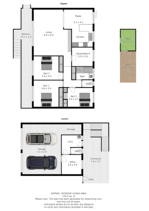 543 Lyne Street, Lavington, NSW, 2641 - Floorplan 1