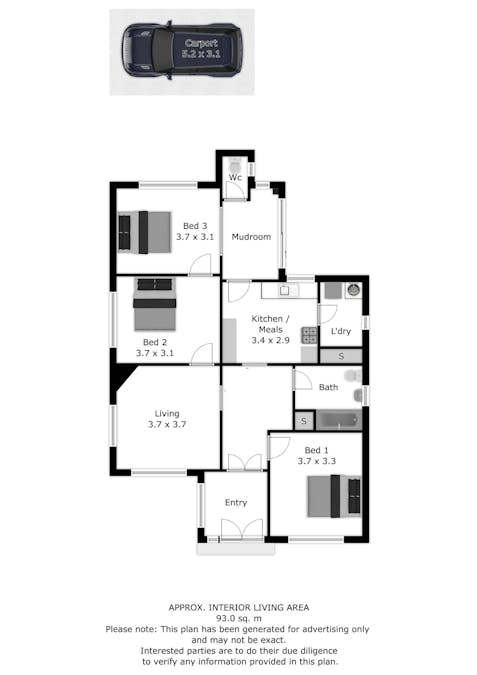 1/212 Lawrence Street, Wodonga, VIC, 3690 - Floorplan 1