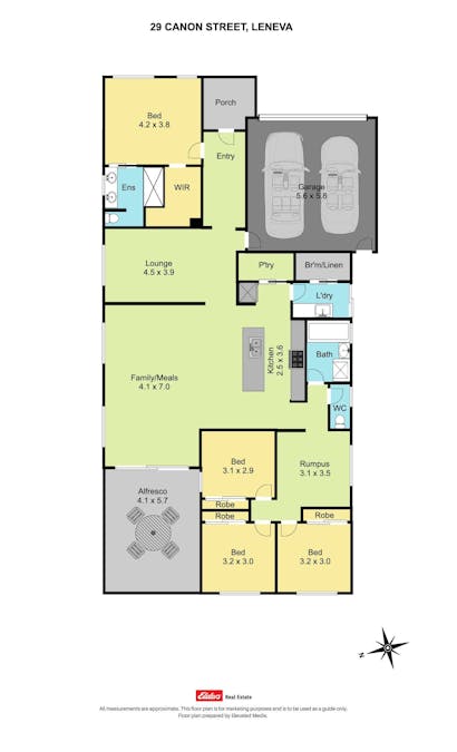 29 Canon Street, Leneva, VIC, 3691 - Floorplan 1