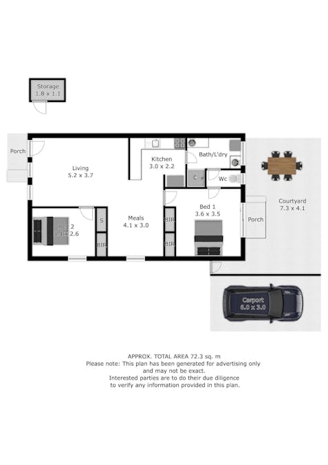 1/405 Griffith Road, Lavington, NSW, 2641 - Floorplan 1