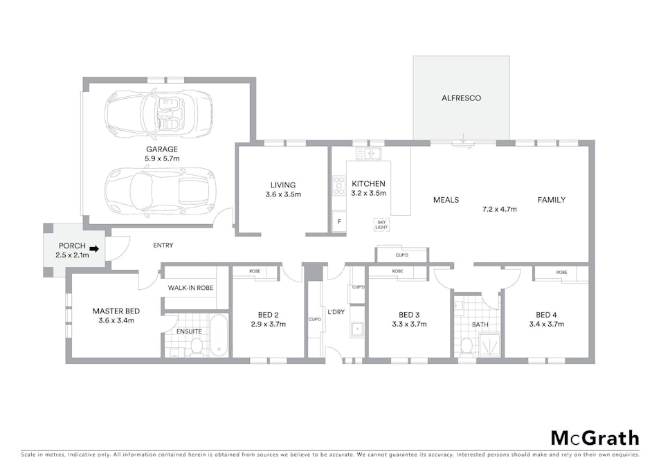 10 Kerry Avenue, Killara, VIC, 3691 - Floorplan 1