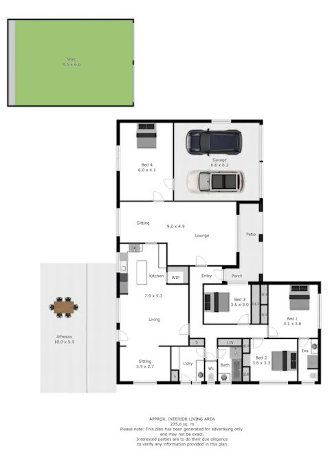 202 Spring Drive, Corowa, NSW, 2646 - Floorplan 1