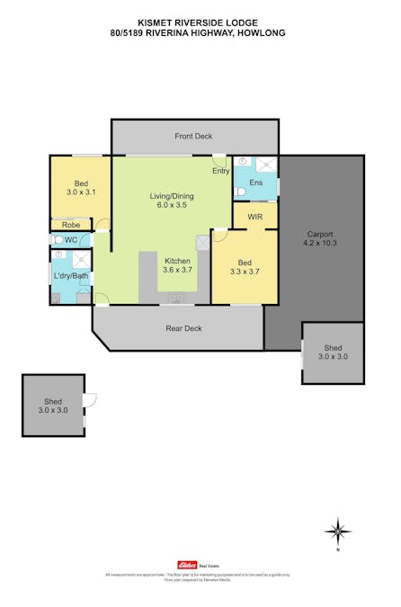 80/5189 Riverina Highway, Howlong, NSW, 2643 - Floorplan 1